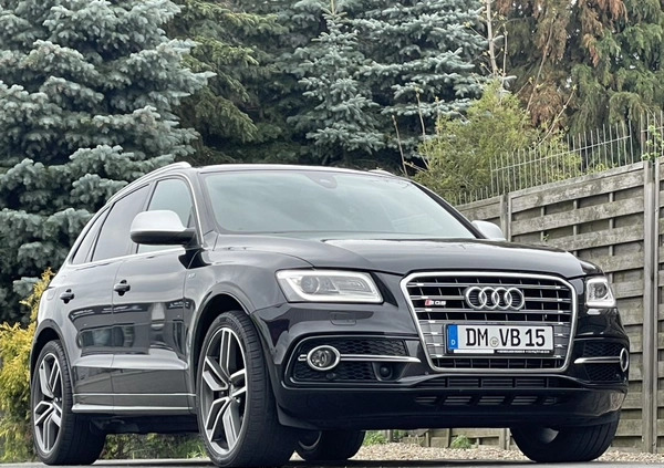 Audi SQ5 cena 109900 przebieg: 93500, rok produkcji 2013 z Bystrzyca Kłodzka małe 407